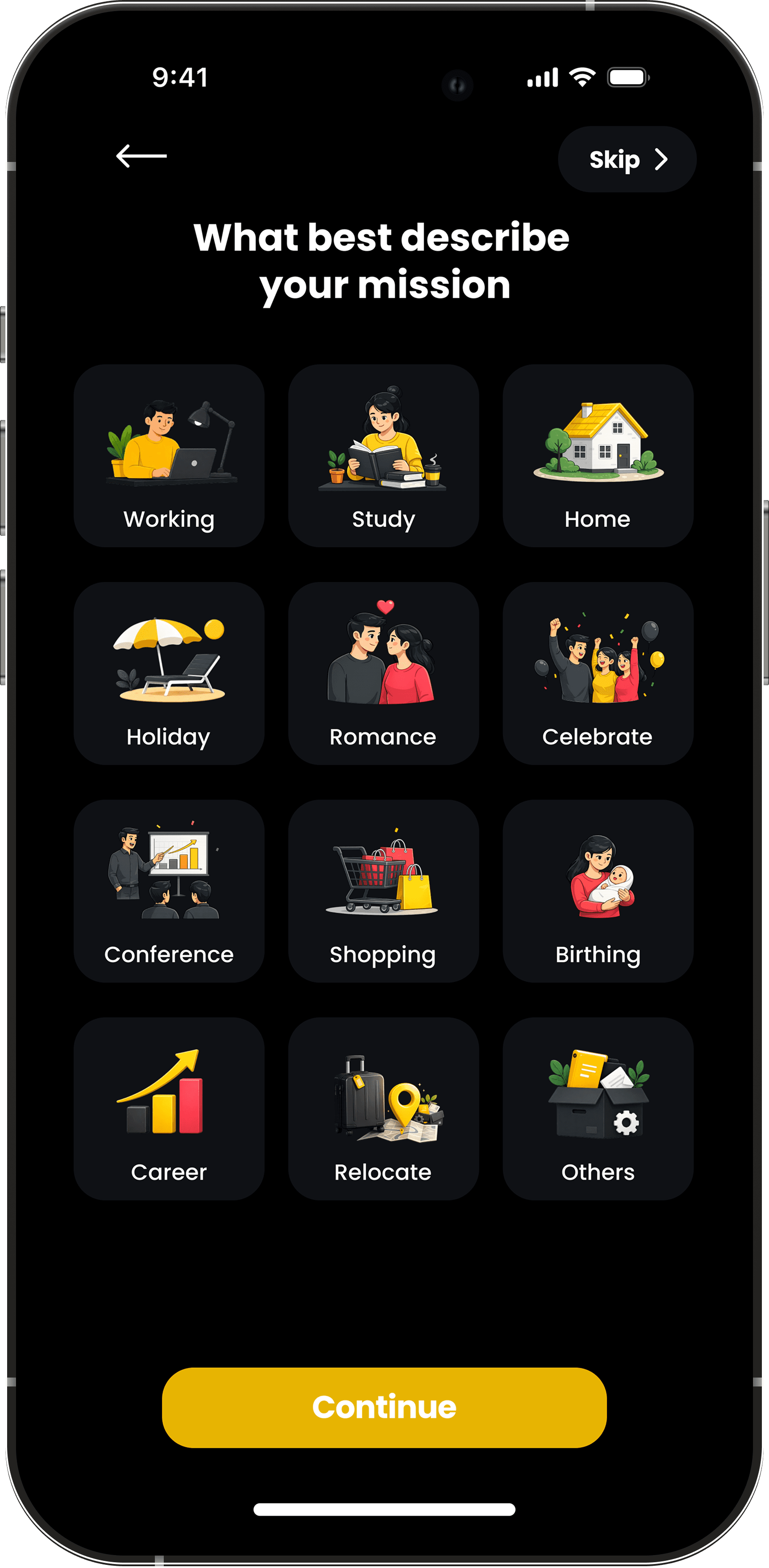 Onboarding step 6